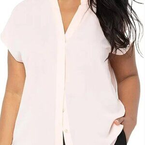 NWT ELOQUII Collar Blouse